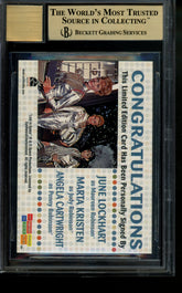 Lost in Space Autograph Angela Cartwright Marta Kristen June Lockhart BGS 9.5
